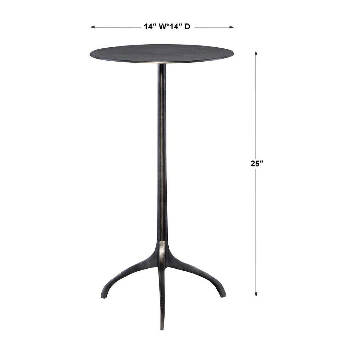Modern European furniture - Tripod Accent Table - www.oroa.com