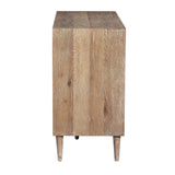 White Starburst 4-Door Cabinet by Uttermost Dani, alternate view 4