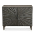 Oak Starburst 2-Door Cabinet by Uttermost Shield