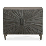 Oak Starburst 2-Door Cabinet by Uttermost Shield