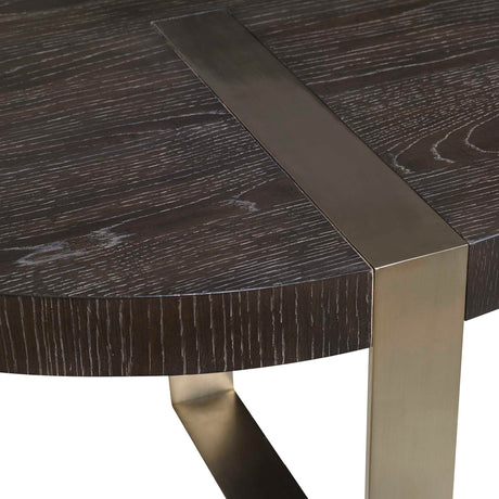 Modern European furniture - Oak Round Coffee Table - www.oroa.com