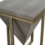 Modern European furniture - Fir Wood Pyramid Side Table - www.oroa.com