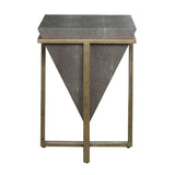 Modern European furniture - Fir Wood Pyramid Side Table - www.oroa.com