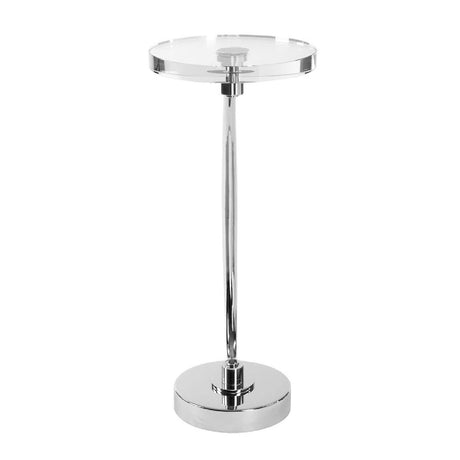 Modern European furniture - Round Crystal Drink Table - www.oroa.com