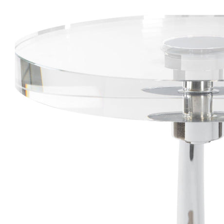 Modern European furniture - Round Crystal Drink Table - www.oroa.com