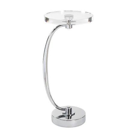 Modern European furniture - Round Crystal Drink Table - www.oroa.com