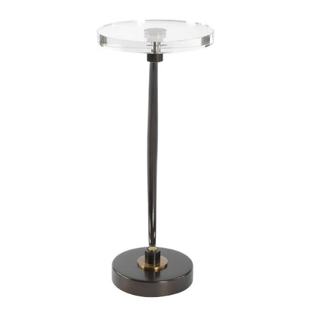 Modern European furniture - Round Crystal Drink Table - www.oroa.com