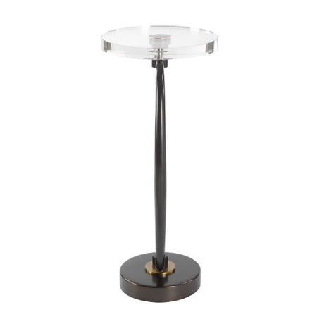 Modern European furniture - Round Crystal Drink Table - www.oroa.com