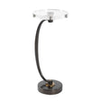 Modern European furniture - Round Crystal Drink Table - www.oroa.com