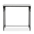 White Marble Console Table by Uttermost Bourges