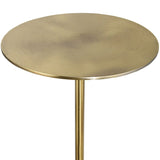 Modern European furniture - Gold Pedestal Drink Table - www.oroa.com