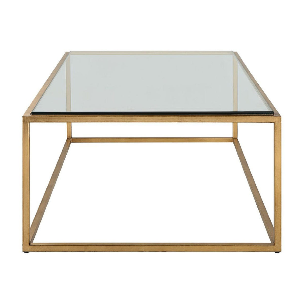 Modern European furniture - Gold Framed Coffee Table - www.oroa.com