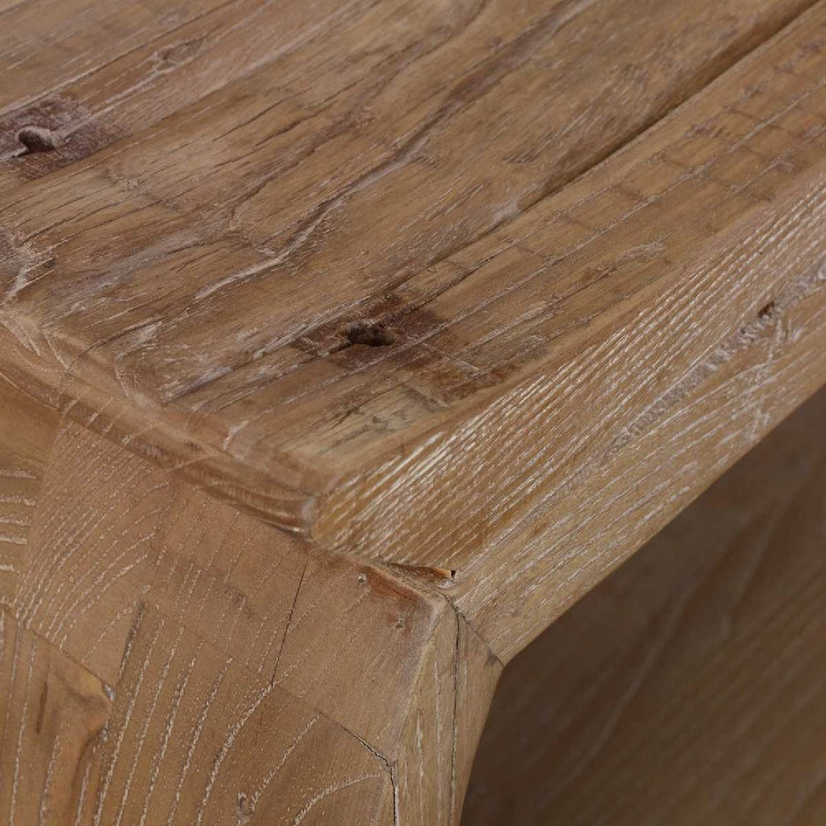 Modern European furniture - Elm Wood Accent Bench - www.oroa.com