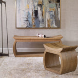 Modern European furniture - Elm Wood Accent Bench - www.oroa.com