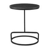 Modern European furniture - Iron Base Oval Accent Table - www.oroa.com