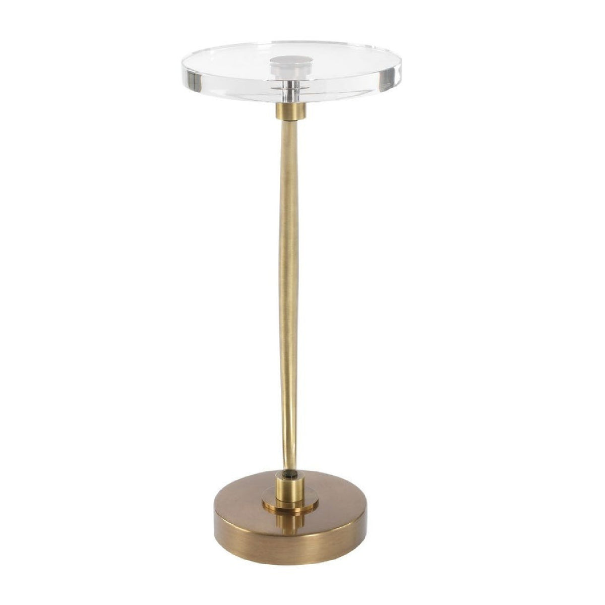 Modern European furniture - Round Crystal Drink Table - www.oroa.com