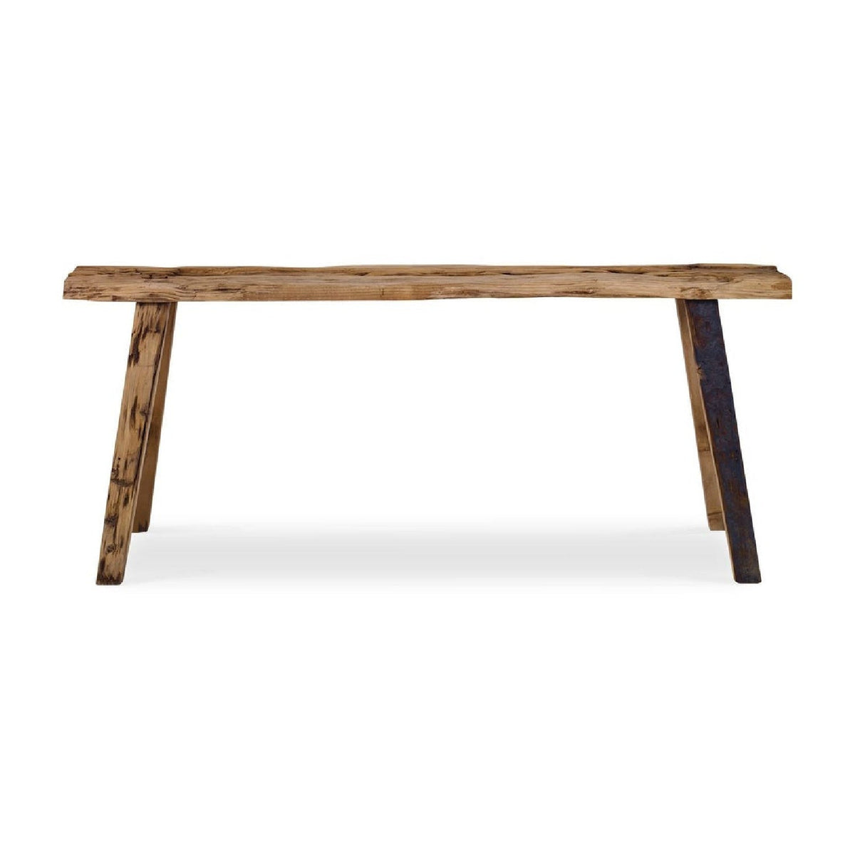 Rustic Pine Wood Bench by Uttermost Paddock