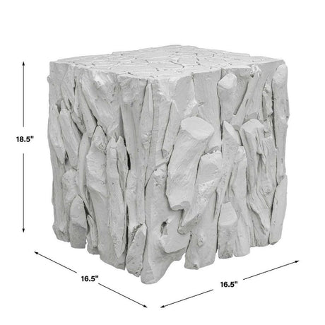 Modern European furniture - Teak Root Side Table - www.oroa.com