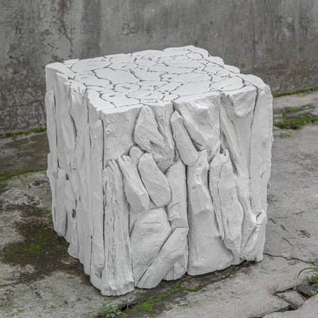 Modern European furniture - Teak Root Side Table - www.oroa.com