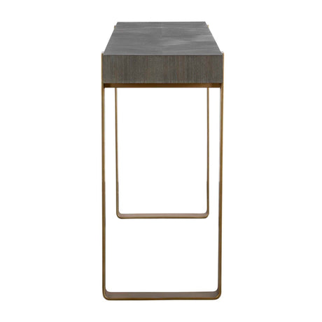 Gray Ash Console Table by Uttermost Kea, alternate view 4