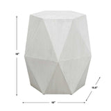 Mango Veneer Sunburst Side Table | Uttermost Volker - www.oroa.com