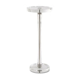 Crystal Pedestal Drink Table by Uttermost Pria