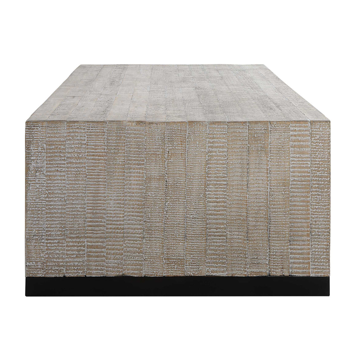 Modern European furniture - Whitewashed Wood Coffee Table - www.oroa.com