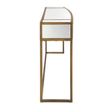 Modern European furniture - Gold Framed Mirror Console Table - www.oroa.com