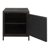 Black Wooden 1-Door Accent Cabinet by Uttermost Aiken, alternate view 5