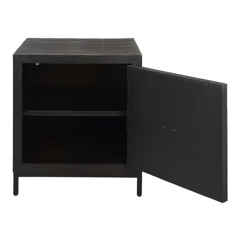 Black Wooden 1-Door Accent Cabinet by Uttermost Aiken, alternate view 5