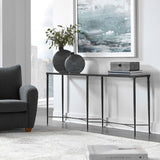 Tempered Glass Console Table by Uttermost Washington, alternate view 5