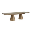 Modern European furniture - Wooden Herringbone Dining Table - www.oroa.com
