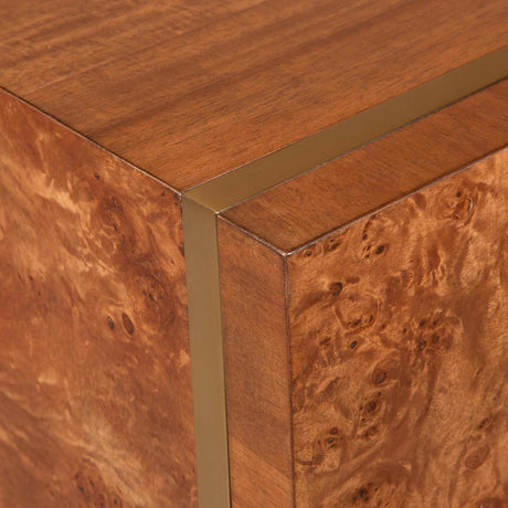 Modern European furniture - Square Wooden Side Table - www.oroa.com