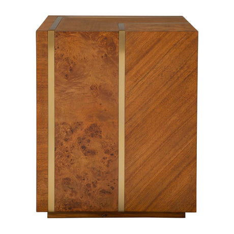 Modern European furniture - Square Wooden Side Table - www.oroa.com