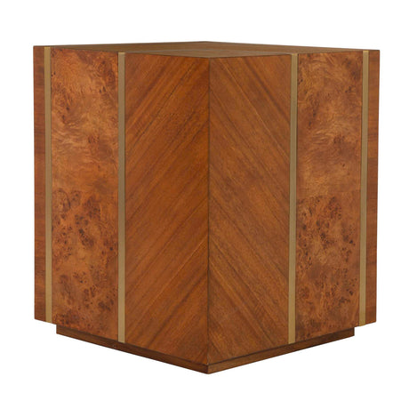 Modern European furniture - Square Wooden Side Table - www.oroa.com