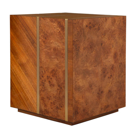 Modern European furniture - Square Wooden Side Table - www.oroa.com