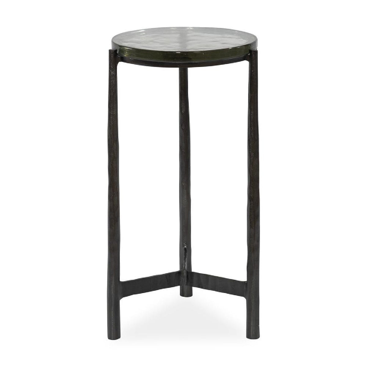 Modern European furniture - Round Glass Indoor/Outdoor Accent Table - www.oroa.com