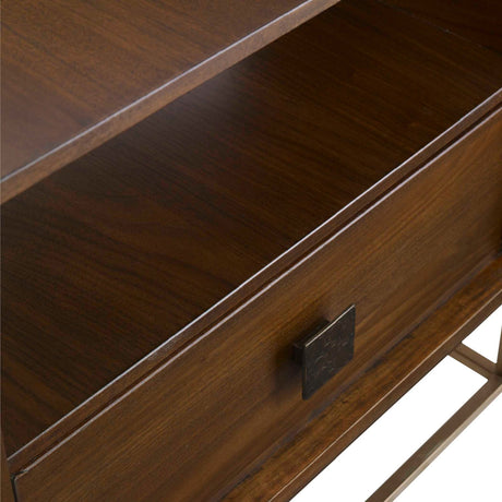 Wooden 1-Drawer Side Table by Uttermost Bexley, alternate view 5