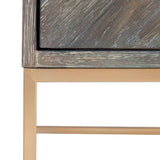Oak Herringbone 2-Drawer Chest by Uttermost Armistead, alternate view 5