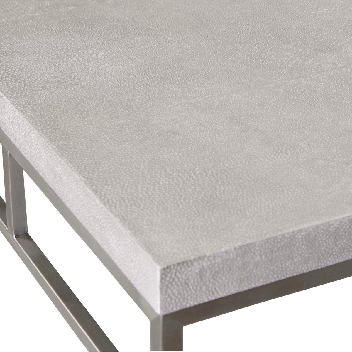 Modern European furniture - Brushed Nickel Console Table - www.oroa.com