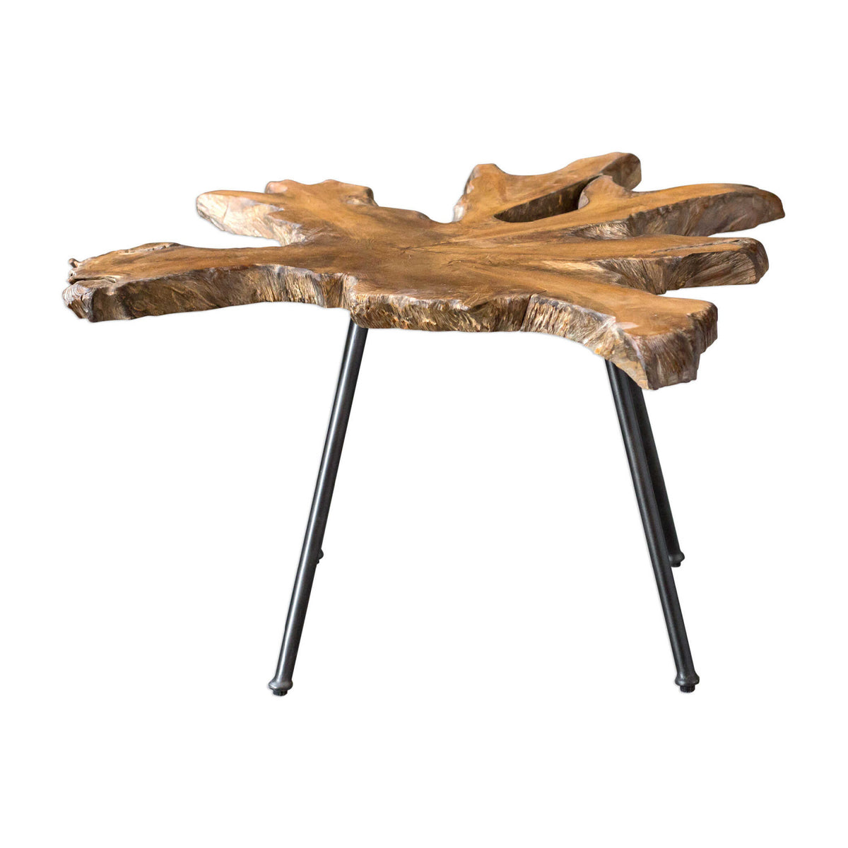 Modern European furniture - Organic Teak Wood Coffee Table - www.oroa.com
