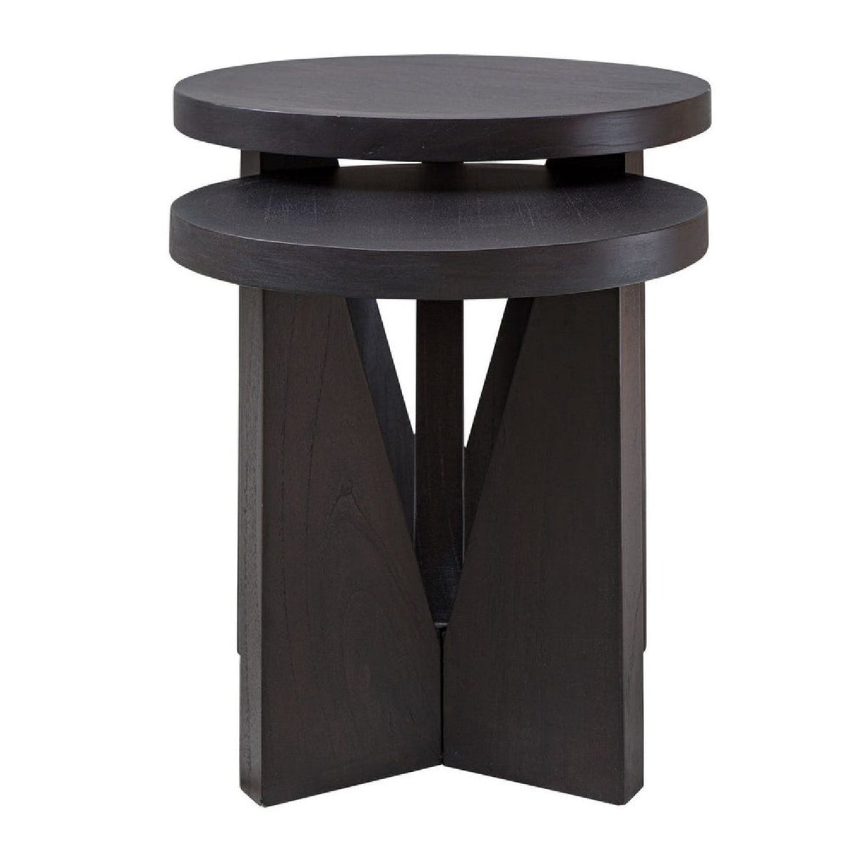 Black Mindi Nesting Tables (2) by Uttermost Nadette, alternate view 4