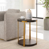 Modern European furniture - Round Two-Layer Side Table - www.oroa.com