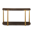Brown Oak Console Table by Uttermost Palisade