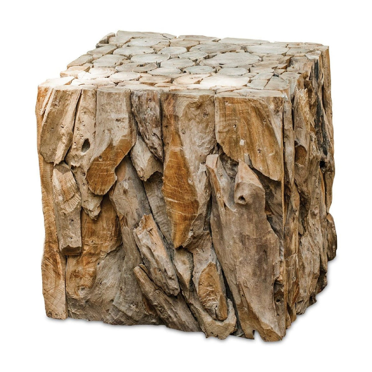 Modern European furniture - Teak Root Side Table - www.oroa.com