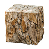 Modern European furniture - Teak Root Side Table - www.oroa.com