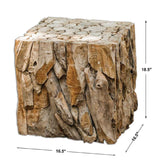 Modern European furniture - Teak Root Side Table - www.oroa.com
