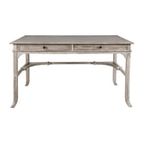 Modern European furniture - Aged White 2-Drawer Writing Desk - www.oroa.com