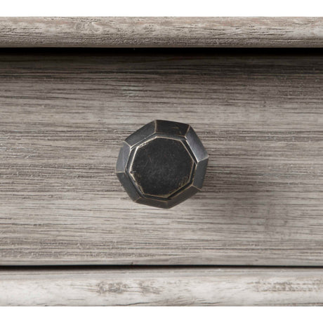 Modern European furniture - Aged White 2-Drawer Writing Desk - www.oroa.com