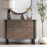 Light Oak 4-Drawer Chest by Uttermost Gabriel, alternate view 2